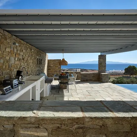 Iokasti Luxury With Private Pool & Sea Views-12 Guests Drios