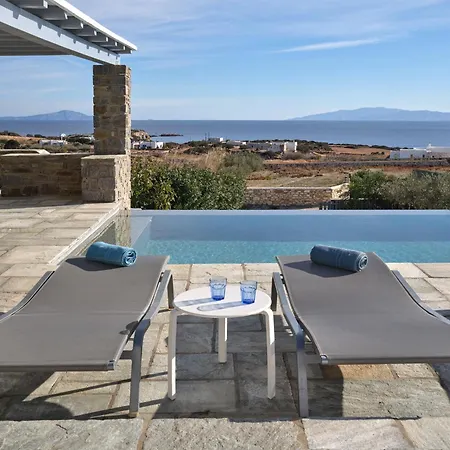 Iokasti Luxury With Private Pool & Sea Views-12 Guests Villa Drios