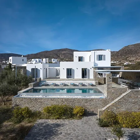 Iokasti Luxury With Private Pool & Sea Views-12 Guests Drios